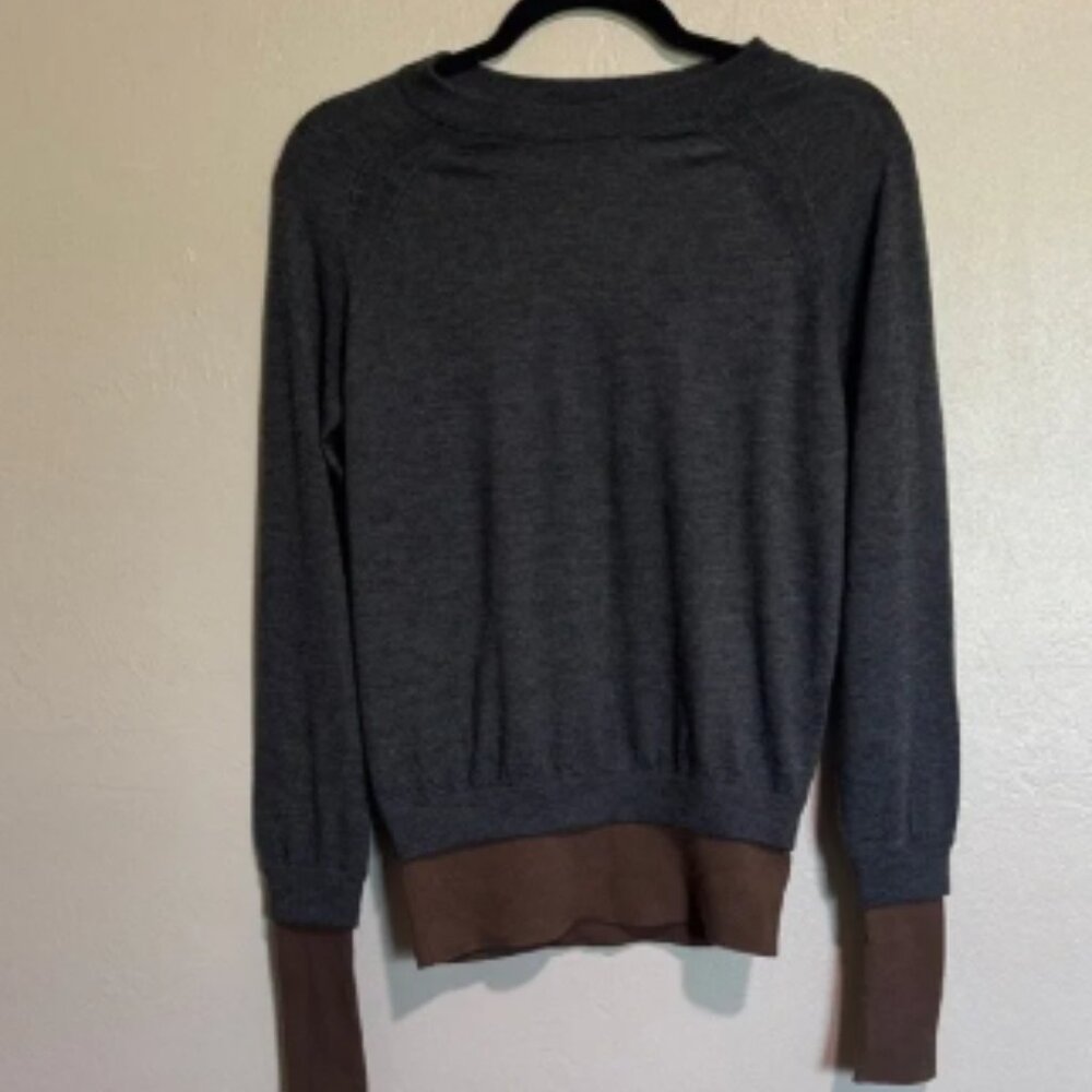 Marc By Marc Jacobs Charcoal silk and cashmere blend Sweater